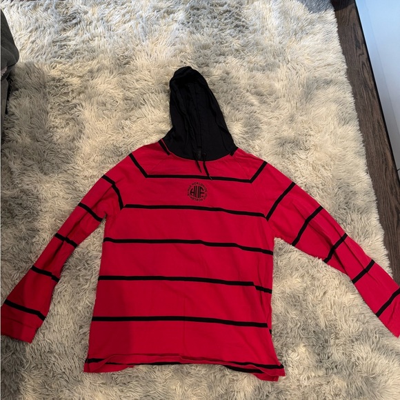 HUF Longsleeve Hooded Tee - Picture 1 of 2